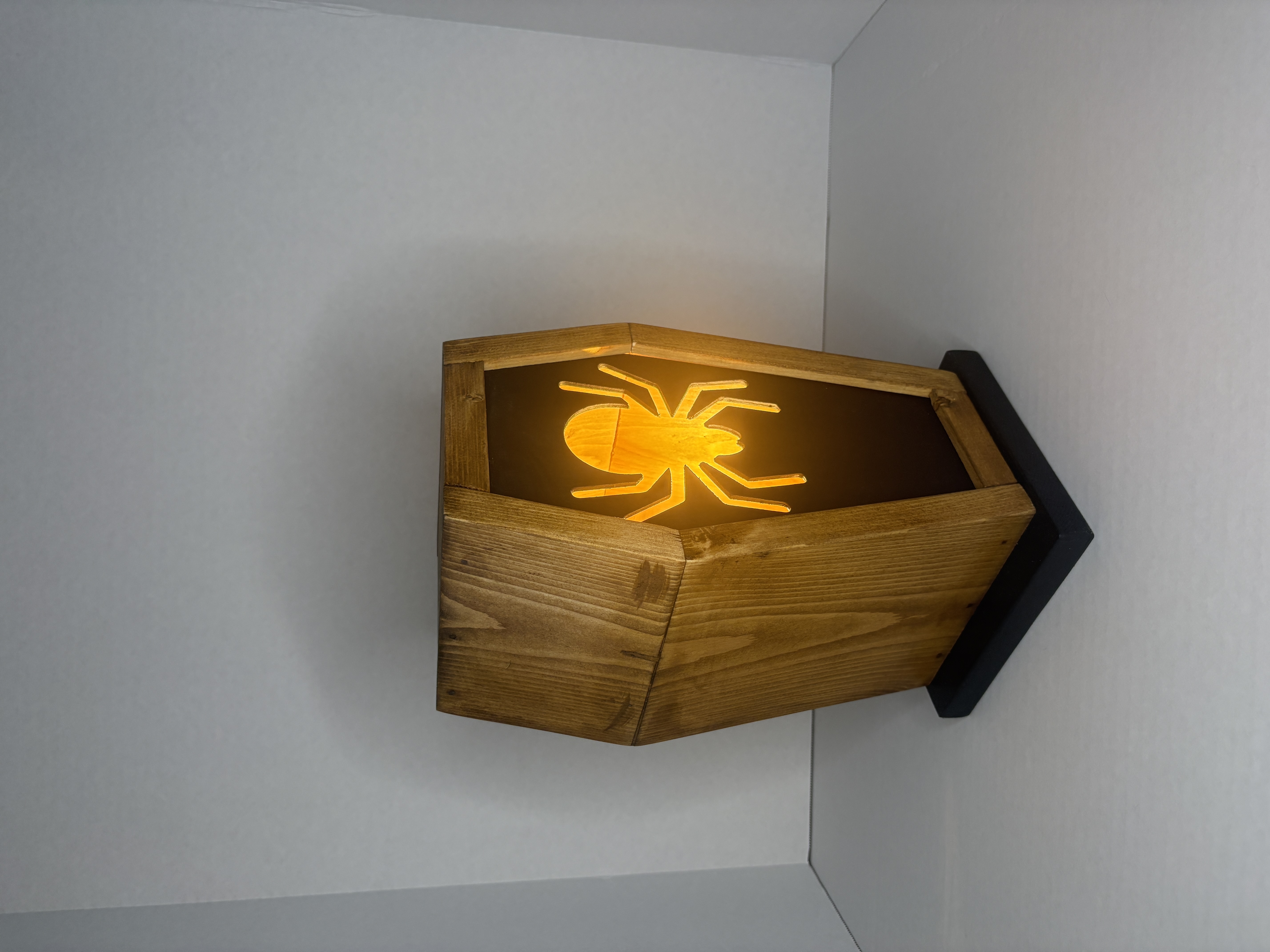 Spider Coffin Lamp by Wheelie Slow Customs